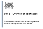 Unit 3 – Overview of TB Disease - I-Tech