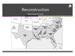 Reconstruction - Clinton Public Schools