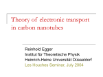 Transport through interacting quantum wires and nanotubes