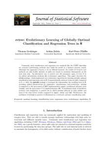 evtree: Evolutionary Learning of Globally Optimal Classification and