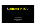 Updates in ICU