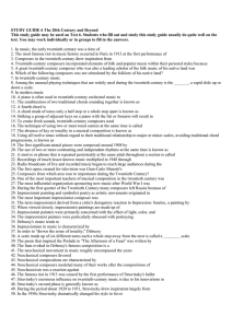 TEST 6 STUDY GUIDE