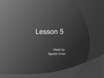 Lesson 5 - WordPress.com
