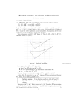 Hyperbolic geometry: sum of angles and Poincaré model