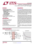 LTC3108 - Ultralow Voltage Step-Up Converter