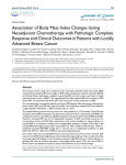 Association of Body Mass Index Changes during