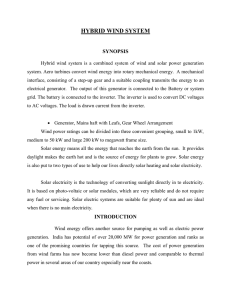 advantages of wind energy conversion system