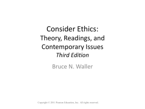 Consider Ethics