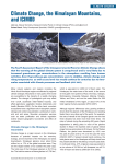 Climate Change, the Himalayan Mountains, and ICIMOD