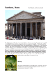 Pantheon, Rome From Wikipedia, the free