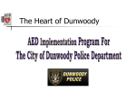 Dunwoody AED