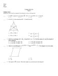 Name: Date: Period: Lesson 14, 15, 16 Test C Multiple Choice