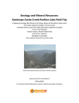 Geology and Mineral Resources: Kamloops-Cache Creek