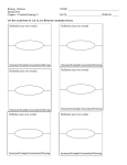 Genetics: Sec. 11-1 and 11-2