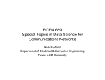 ECEN 689 Special Topics in Data Science for Communications