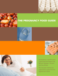 THE PREGNANCY FOOD GUIDE