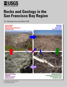 rocks and geology in the SF bay region