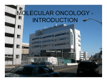 molecular oncology - introduction