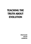 teaching the truth about evolution