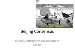 Beijing Consensus - Western Washington University