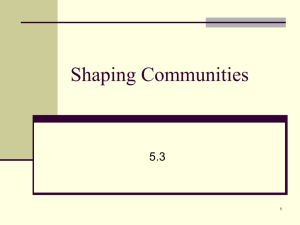 Fundamental niche - Gull Lake Community Schools