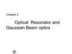 Chapter 4 Optical Resonator