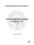 Social Studies - Chariho Regional School District