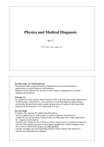 Physics and Medical Diagnosis