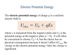 electric potential energy