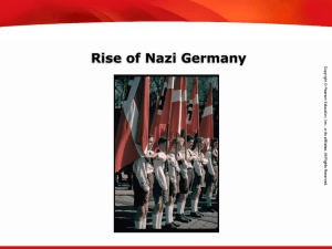 Rise of Nazi Germany - Mustang Public Schools