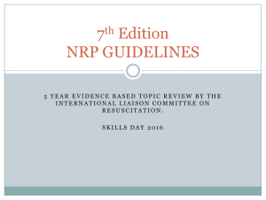 new nrp 2017 guidelines - UCLA Health System Nursing