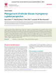 Management of valvular disease in pregnancy: a global