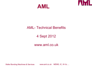 AML Platform EV / SUSS Method
