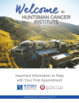 HCI Booklet - Huntsman Cancer Institute