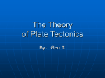 Plate Tectonics Powerpoint by jnb 160
