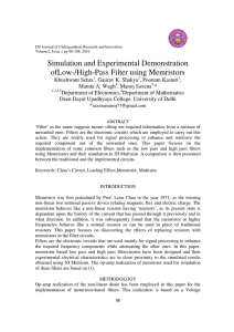 Simulation and Experimental Demonstration ofLow-/High