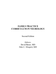 family practice curriculum in neurology