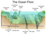 The Ocean floor Foldable Notes