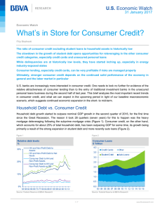 What`s in Store for Consumer Credit?