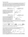 Trigonometric Ratios