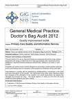 emergency bag audit - Public Health Wales