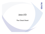 JavaI/O - MOVES Institute