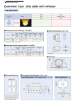 Dual-Color Type Chip LEDs with reflector