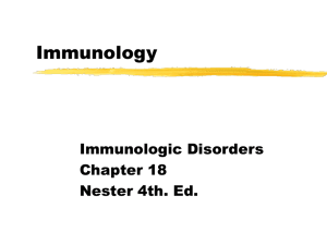 Immune disorders