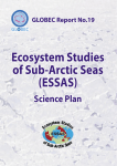 ESSAS Science Plan