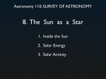 8. The Sun as a Star