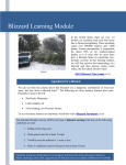 Blizzard Learning Module - Department of Atmospheric Sciences