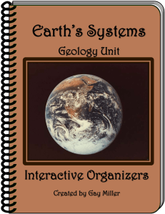 Earth`s Systems - Kenai Peninsula Borough School District