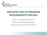 Training Presentation Materials - Oregon Patient Safety Commission