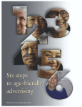 Six steps to age-friendly advertising